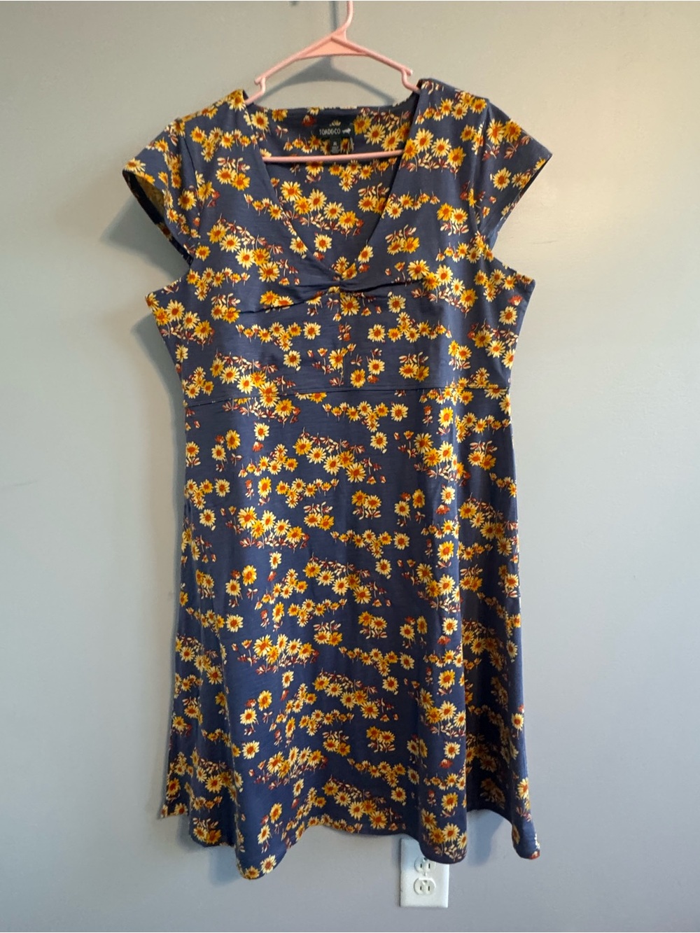 Boden Sweetheart Jersey Midi dress Women's 6R NWOT